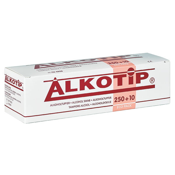 Alkotip Eco-Standard Alcohol Swabs