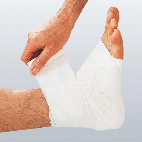 Bandage Compression Stretch Idealbinde Lohmann & Rauscher (10) 4cm x 5m