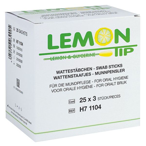 Oral Swabstick Lemon 100mm