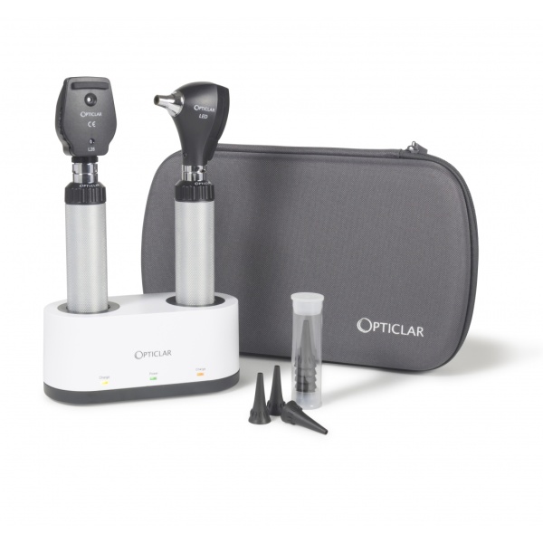 Opticlar S1 Practice Led Diagnostic Set - Adapt Twin Port Charger Desk System