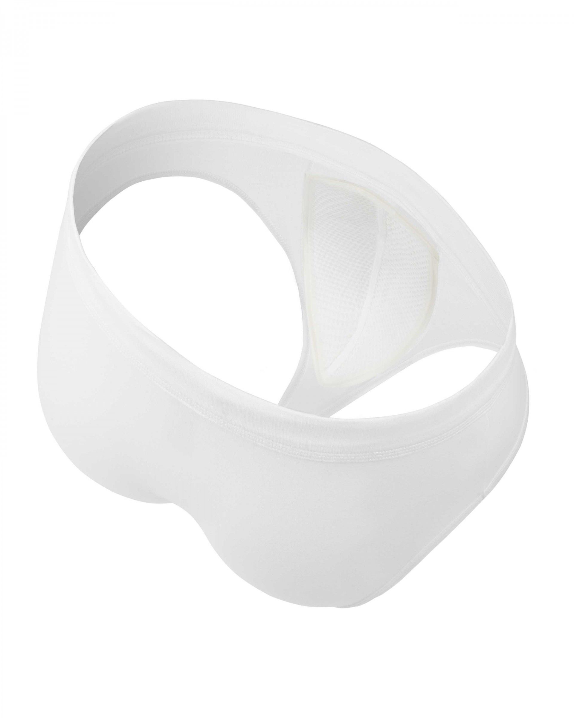 Men's Cotton Washable Incontinence Slip - White - Image 6