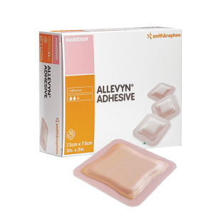 Dressing Adhesive Allevyn  (7.5cmx7.5cm) X 10