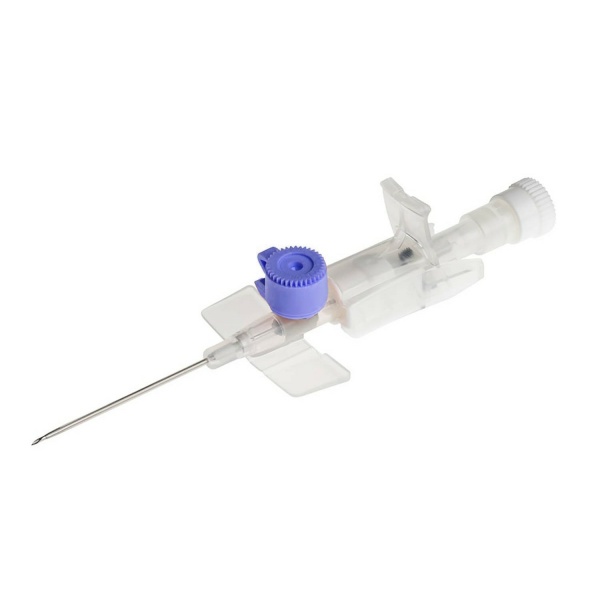 Terumo - Versatus Winged & Ported IV Cannula Infusion 24G x 50