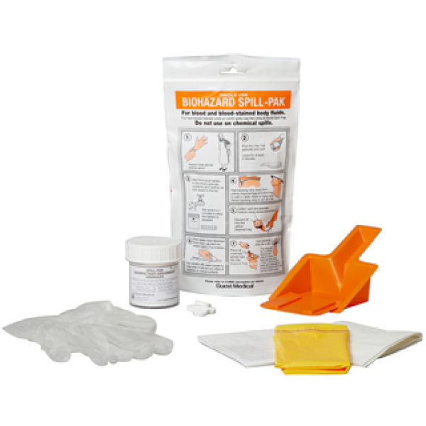 Biohazard Fluid Spill Pack - Single