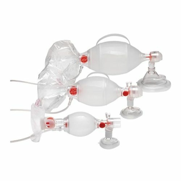Ambu Spur II infant resus open reservoir ultraclear maske (BVM - bag valve and maske)