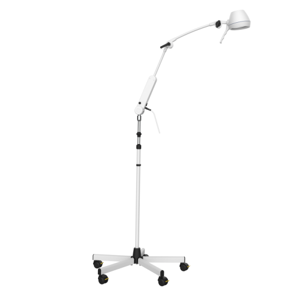 Provita Mobile Lamp On A Height-Adjustable Stand, Halogen (Spring Balanced Double-Joint Articulated Arm)
