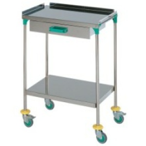 Select Treatment Trolley Stainless Steel 60x40x85cm with Drawer