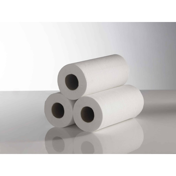 Hand Towel 10" Roll White 40m - 24 Per Case
