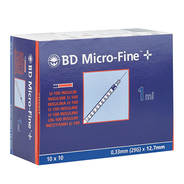 Insulin Syringes Microfine Plus. Various Sizes - Image 2