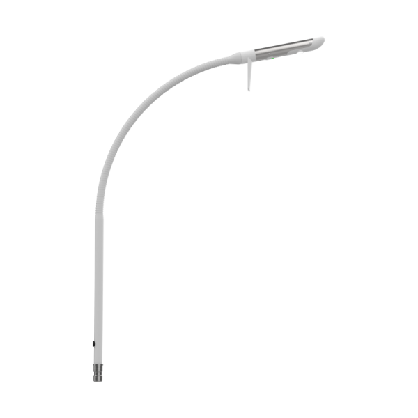 Provita Tube LED Reading Lamp, Gooseneck Arm, Short Version, White