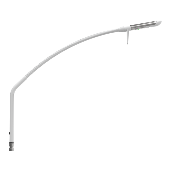 Provita Tube LED Reading Lamp, Angled Version, White