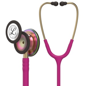 Stethoscope Littmann Classic III: Raspberry Rainbow Finish 5806