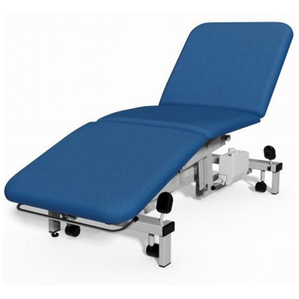 Plinth 3 Section Electric Examination Couch  Extra Wide