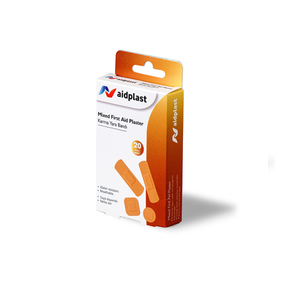 Aidplast First Aid Plaster Mixed Sizes