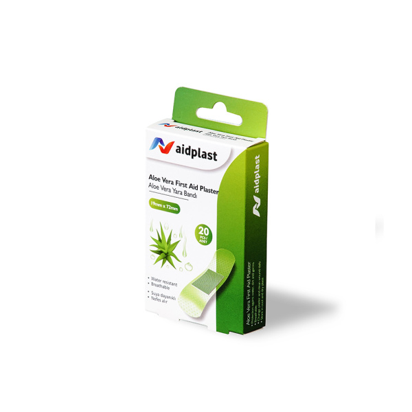 Aidplast Plasters Aloe Vera 19mm x 72mm (20)
