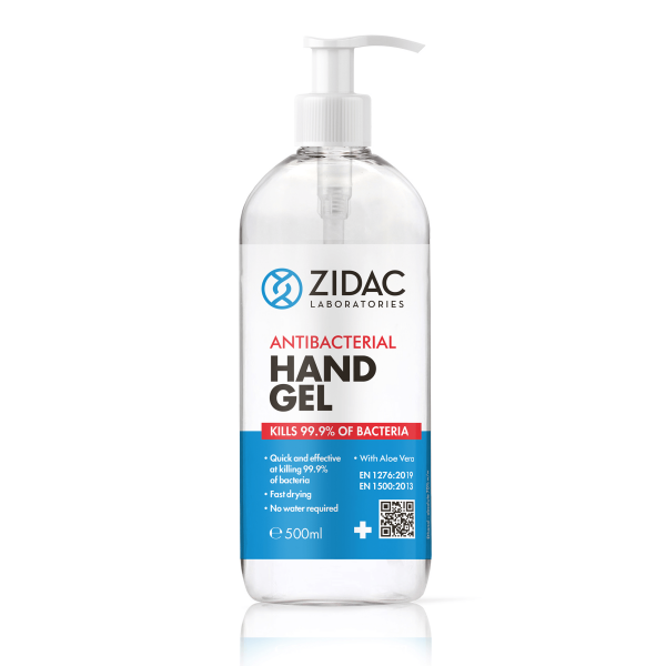 Sanitiser 70% Alcohol With Aloe.  Pump Top. 500ml - Image 2