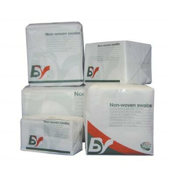 Non Sterile Swab (100) BV Non-Woven 4ply 10 x 10cm