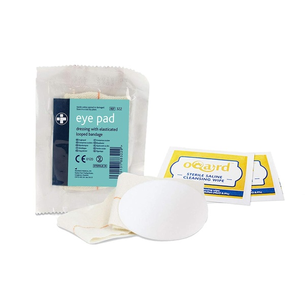 Bandage-Sterile Eye Pad with Elasticated Loop