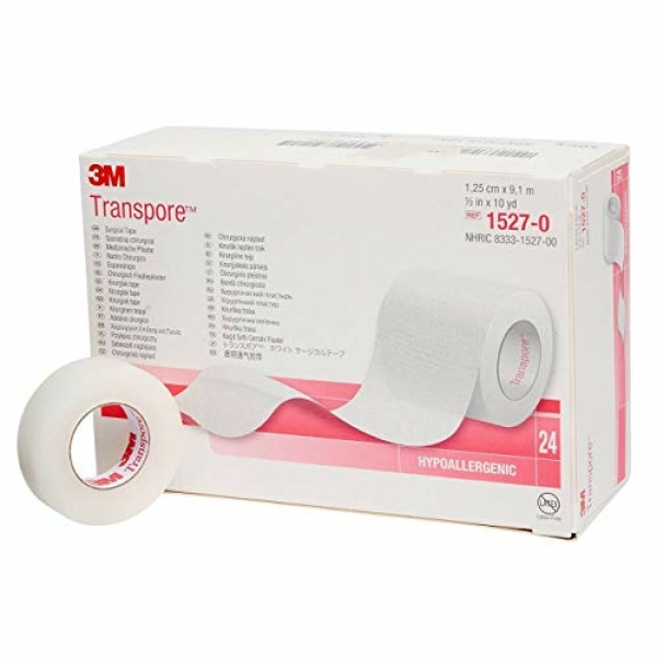 Tape Surgical 3m Transpore Tape Surgical 5cmx9m Box of 6 (34942)