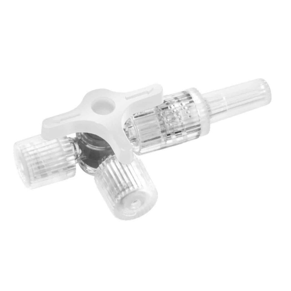 Discofix 3-Way Stopcock White (50)