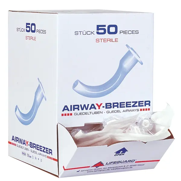 Airway Breezer Disposable Guedel Airways - Size 2 Green (50) - Image 3