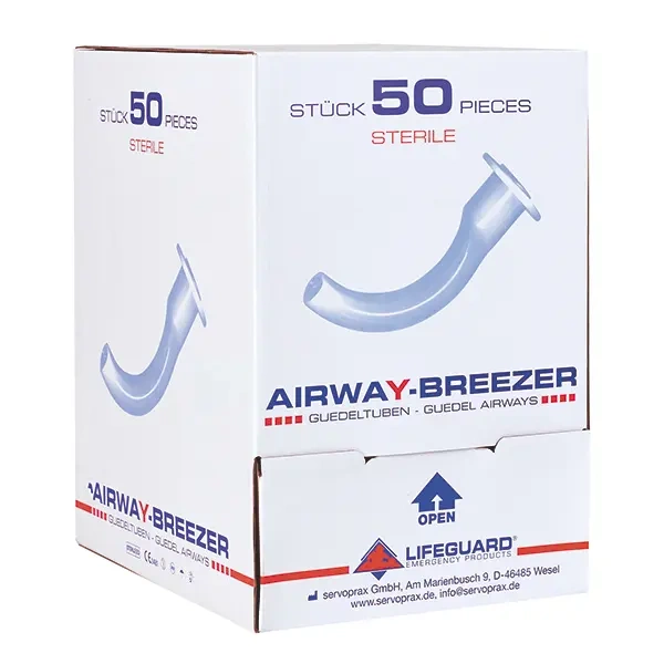 Airway Breezer Disposable Guedel Airways - Size 2 Green (50) - Image 2
