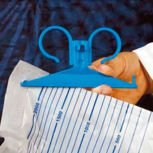 Dct Plastic Urine Bag Holder  Blue Plastic, 1 Piece