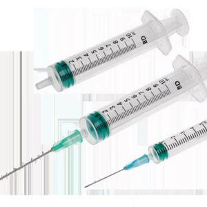 BD Emerald Syringes With & Without Needle. Various Sizes