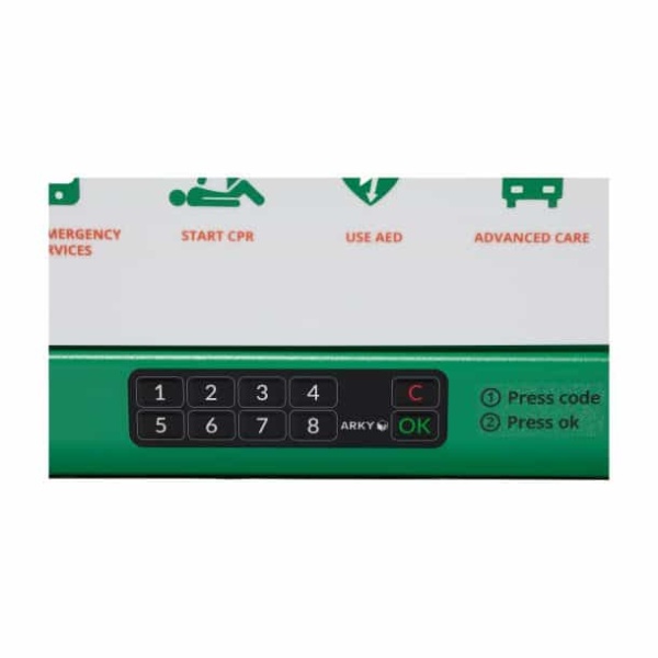 Outdoor Defibrillator Cabinet with Digital Pinlock - Image 7