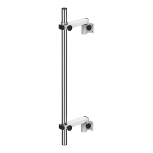 Provita Pump Holder for Wall Mounting, Stainless steel/aluminium - with Ø25 mm pole