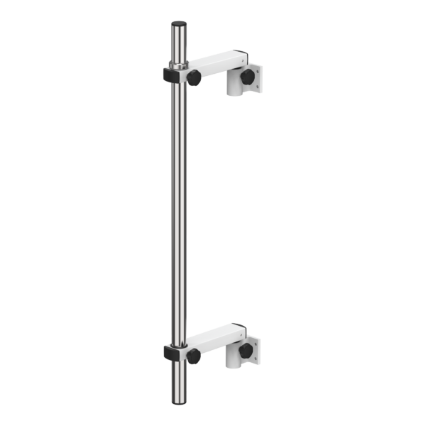 Provita Pump Holder for Wall Mounting, Stainless steel/aluminium - with Ø25 mm pole