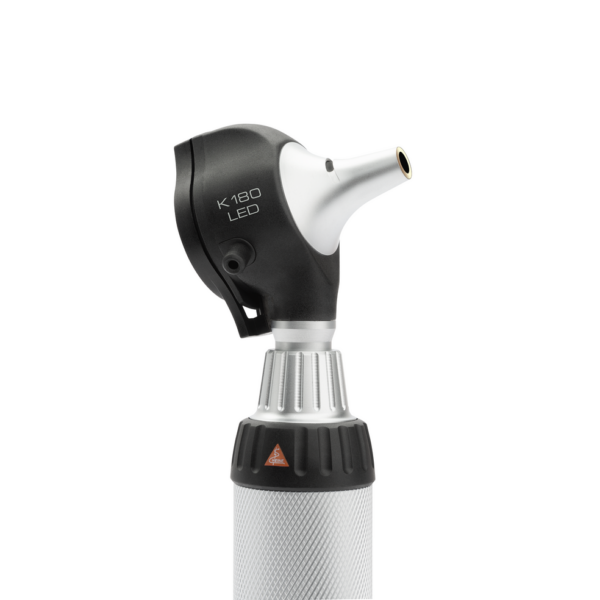 Heine K180 2.5v LED F.O. Diagnostic Set, Otoscope / Ophthalmoscope Beta Handle, 4 tips, Hard Case - Image 3