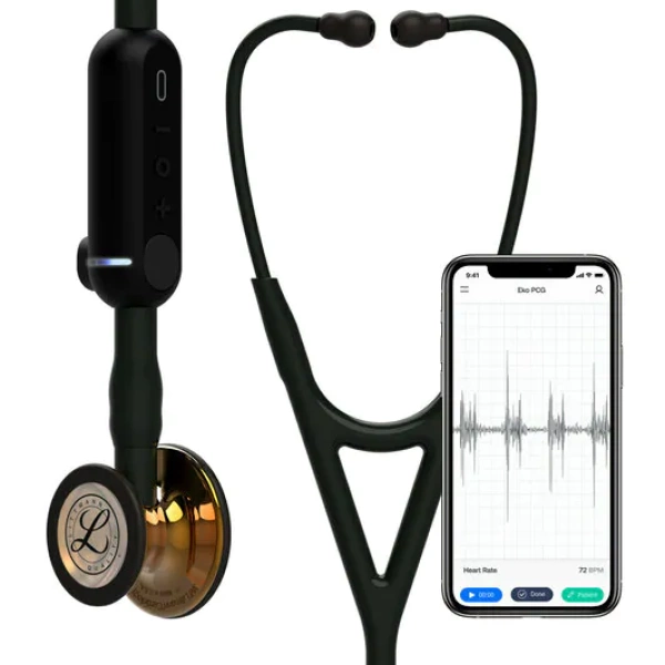 3M Littmann CORE Digital Stethoscope, High Polish Copper Chestpiece