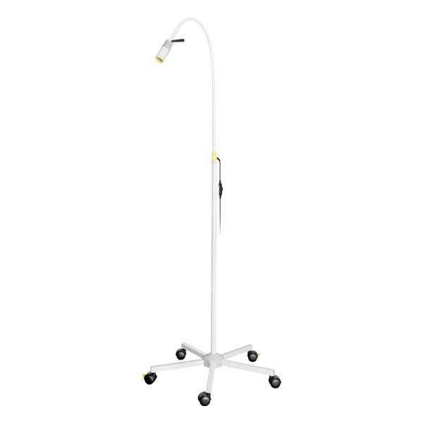 Led Examination Mobile Floor White Lamp