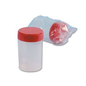 1 x Urine Container 60ml Sterile