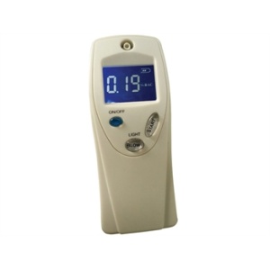 Alcohol Tester – with display:  Battery: 3 x 1.5 V AAA batteries (not included) see code 32200