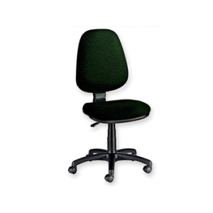 Chair Without Armrest – Leatherette – Black