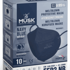 FFP2 Masks (10) Navy Blue