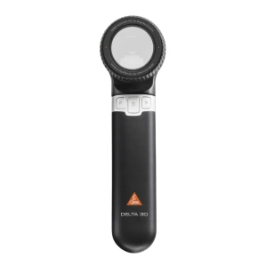 Heine Delta 30 Dermatoscope With Contact Plate, Scale, USB and Case (UK 3 Pin Plug)