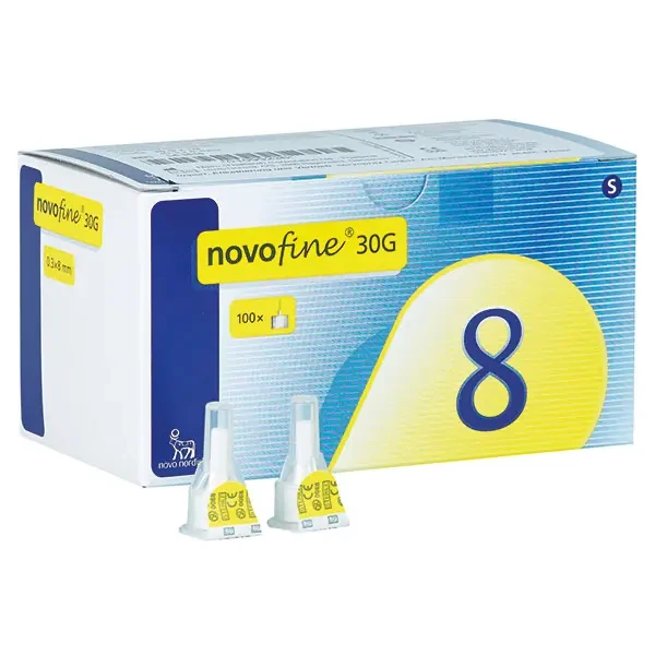 Novofine Pen Needles 8mm, 30mm, 30g (100)