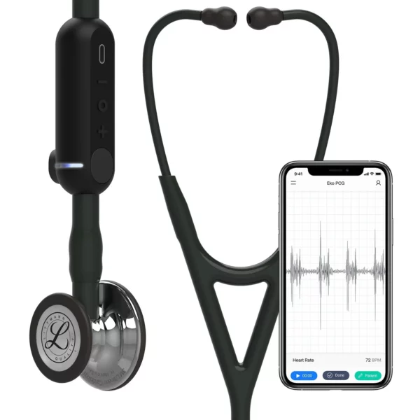 3M Littmann Core Digital Stethoscope Mirror Black