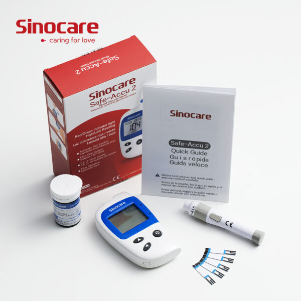 Sinocare Blood Sugar Monitor Safe Accu 2 with Advanced Technology - Image 4