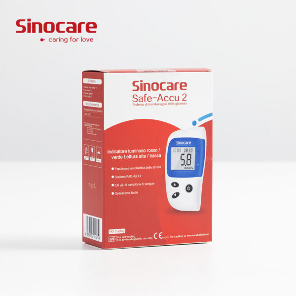 Sinocare Blood Sugar Monitor Safe Accu 2 with Advanced Technology - Image 5