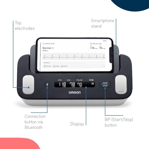 Omron Complete BP and ECG Measurement With AFib (22 to 42cm Cuff) - Image 8