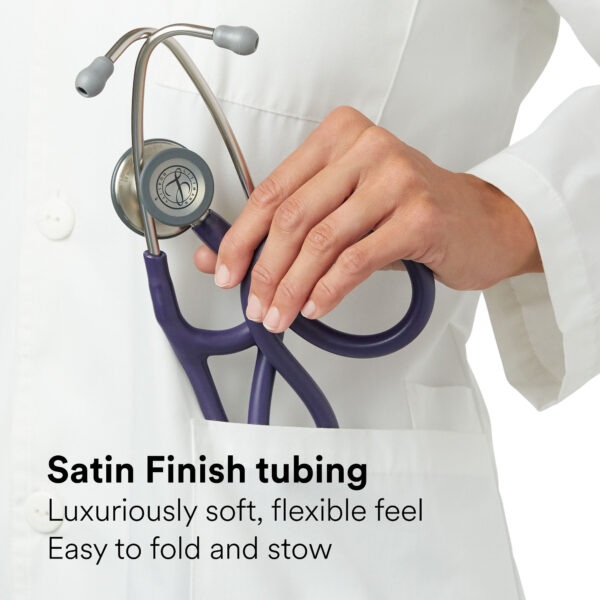 Stethoscope 3m Littmann  Classic III: 5912C, Satin Finish Marine Blue - Image 5