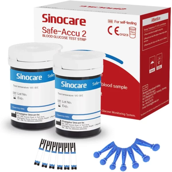 Free Blood Glucose Monitor & Lancets + 50 Glucose Test Strips – Diabetes Testing Kit - Image 11