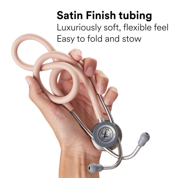 Stethoscope 3m Littmann  Classic III: 5910C Satin Finish Champagne Rose - Image 2