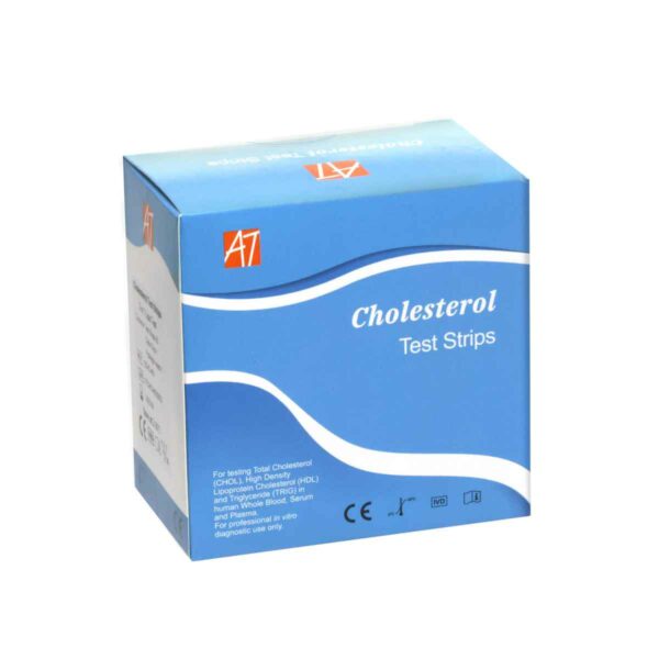 Alltest 20 X Cholesterol Test Strips (3 in 1 Test Strip) - Cholesterol (CHOL, HDL, TRIG) - Image 3