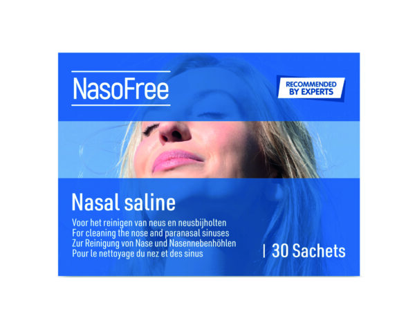 SPECIAL OFFER, NasoFree Starter Kit & 30 x Sachets Nasal Salts & Bottle - Image 2