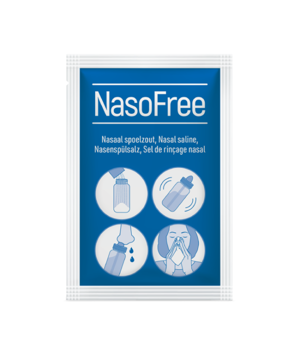 SPECIAL OFFER, NasoFree Starter Kit & 30 x Sachets Nasal Salts & Bottle